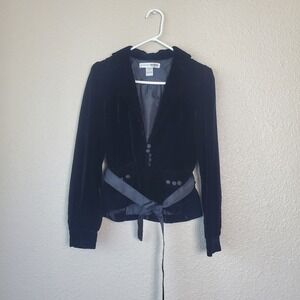 Necessary Objects‎ Ady Gluck Frankel Womens Medium Green velvet jacket